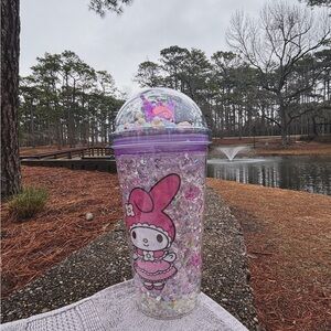 & Other Stories Purple Glitter Kids Cup